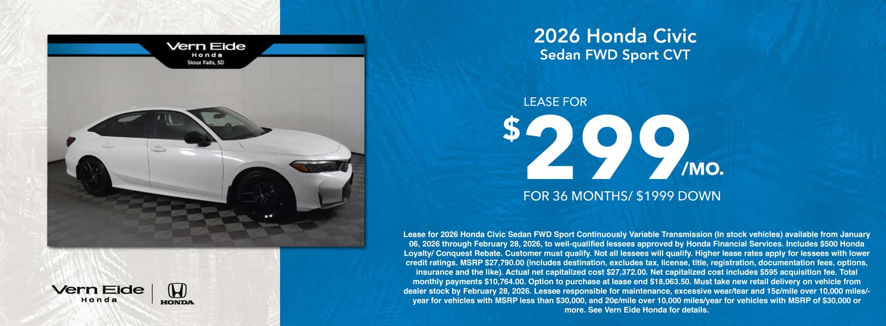 Vern Eide Honda | Honda Dealer in Sioux Falls, SD