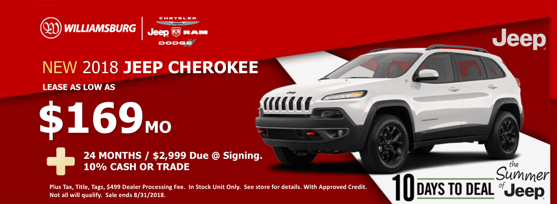 Williamsburg CDJR Chrysler, Dodge, Jeep, Ram Dealer in