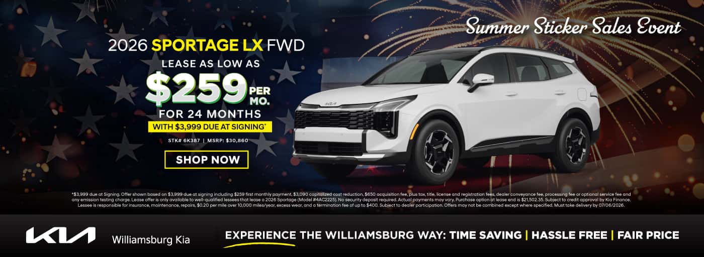 2026 SPORTAGE LX FWD