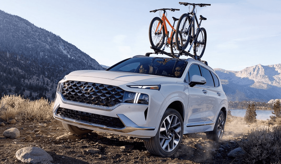 2019 hyundai santa fe bike rack