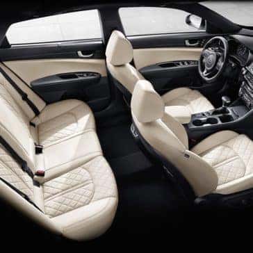 2018 Kia Optima's interior cabin