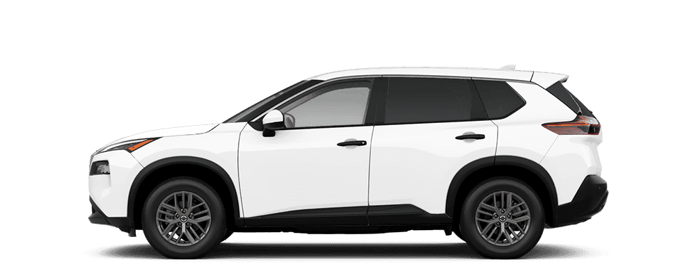 white 2021 nissan rogue