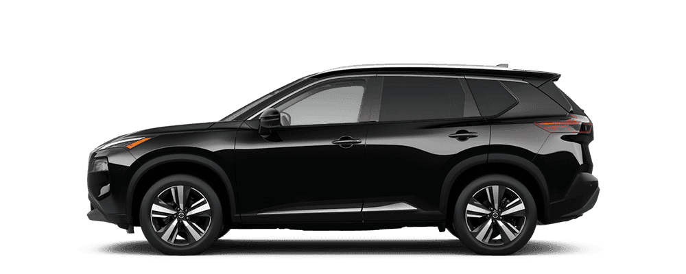 black 2021 nissan rogue