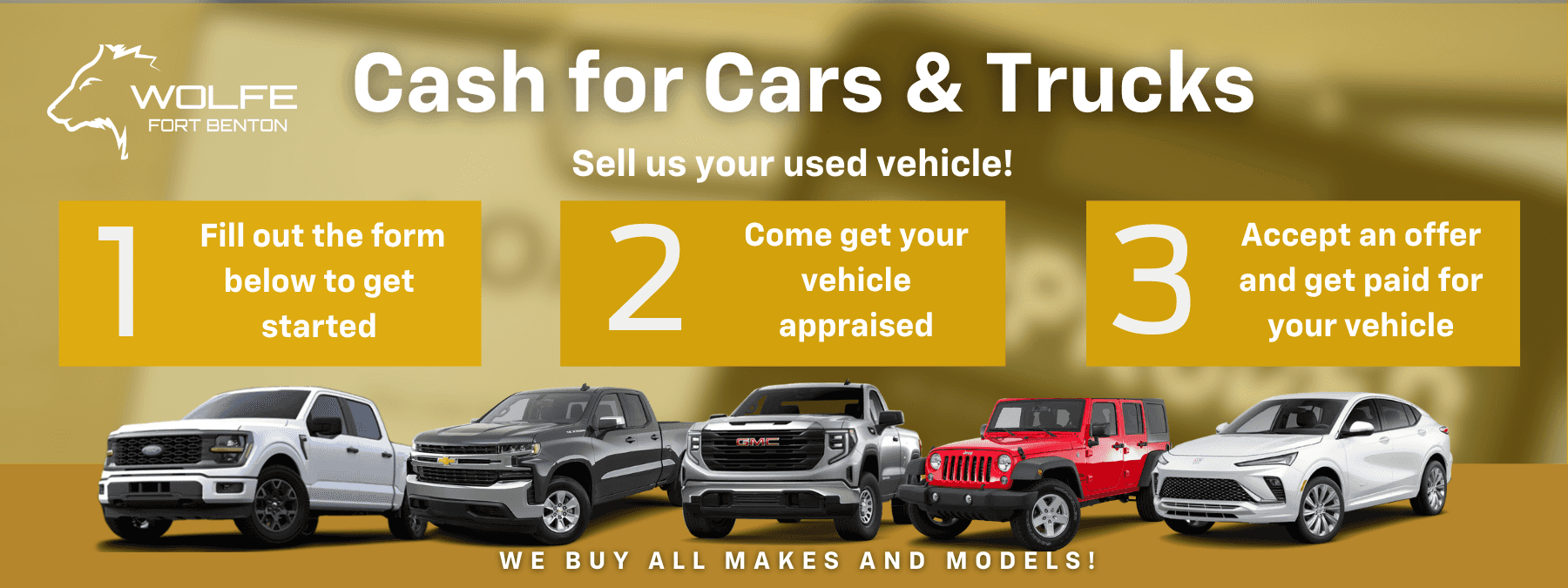 Sell Us Your Vehicle
